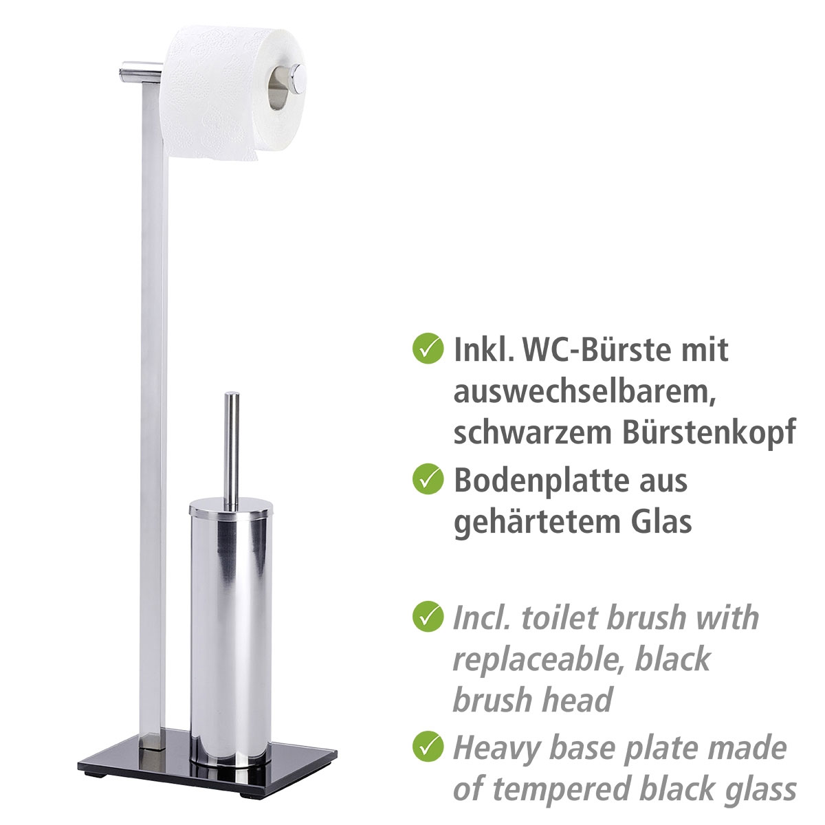 Wenko Stand WC-Garnitur Lava | 514774