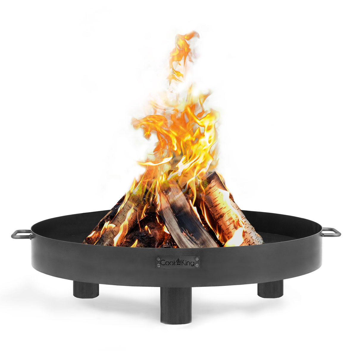 CookKing Feuerschale Tunis 60 70x20cm Schwarz