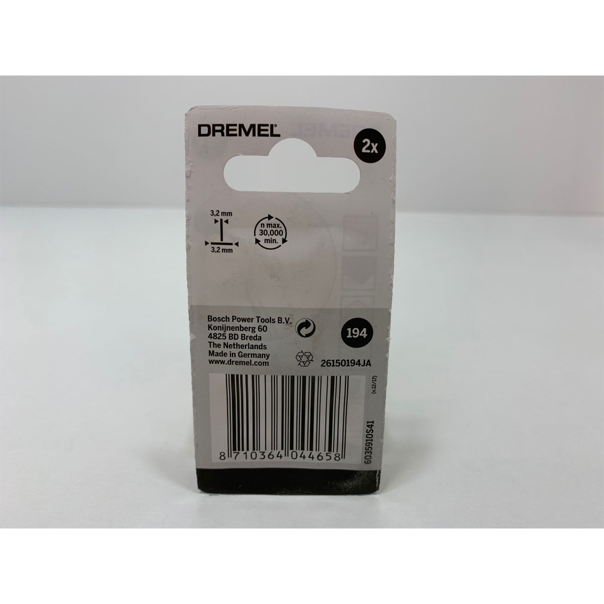 Dremel  Hochgeschwindigkeits-Fräsmesser Durchmesser 3,2 mm Bild 2