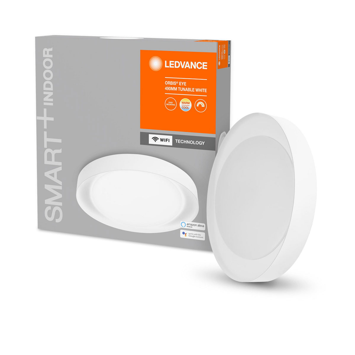 Ledvance SMART+ Deckenleuchte Orbis Eye Durchmesser 49 cm weiß Bild 1