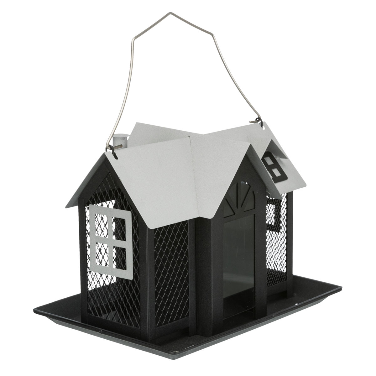 Trixie Futterhaus Villa zum Aufhängen 2000 ml 26 x 19 x 19 cm schwarz