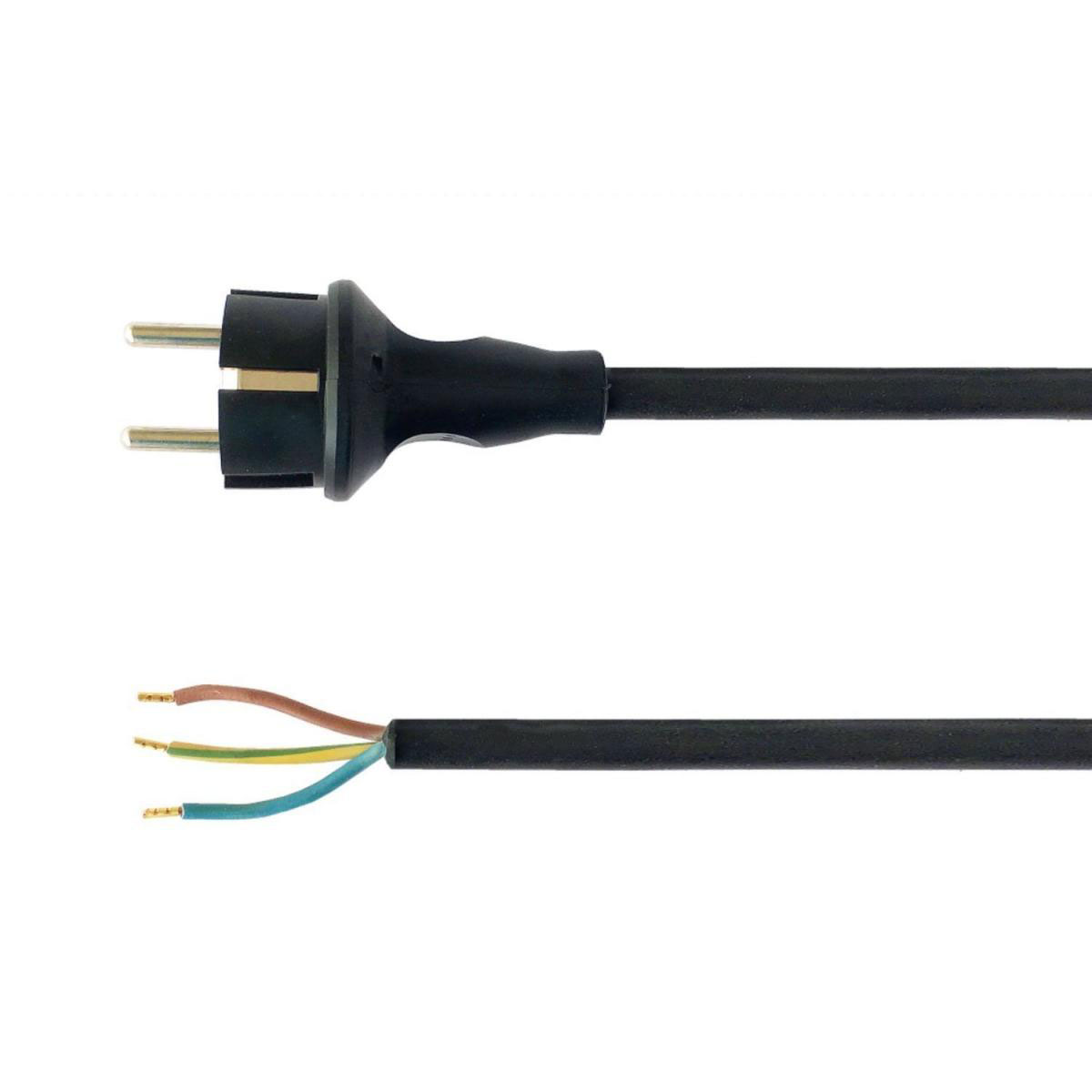 Gummianschlussleitung H05RN-F 3G 1,5 5 m Gummianschlussleitung H05RN-F 3G 1,5 5 m