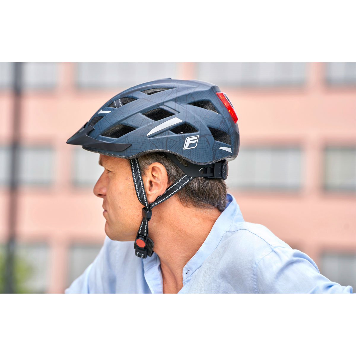 Fischer Bikes Fahrradhelm Urban Brooklyn S/M anthrazit Bild 5