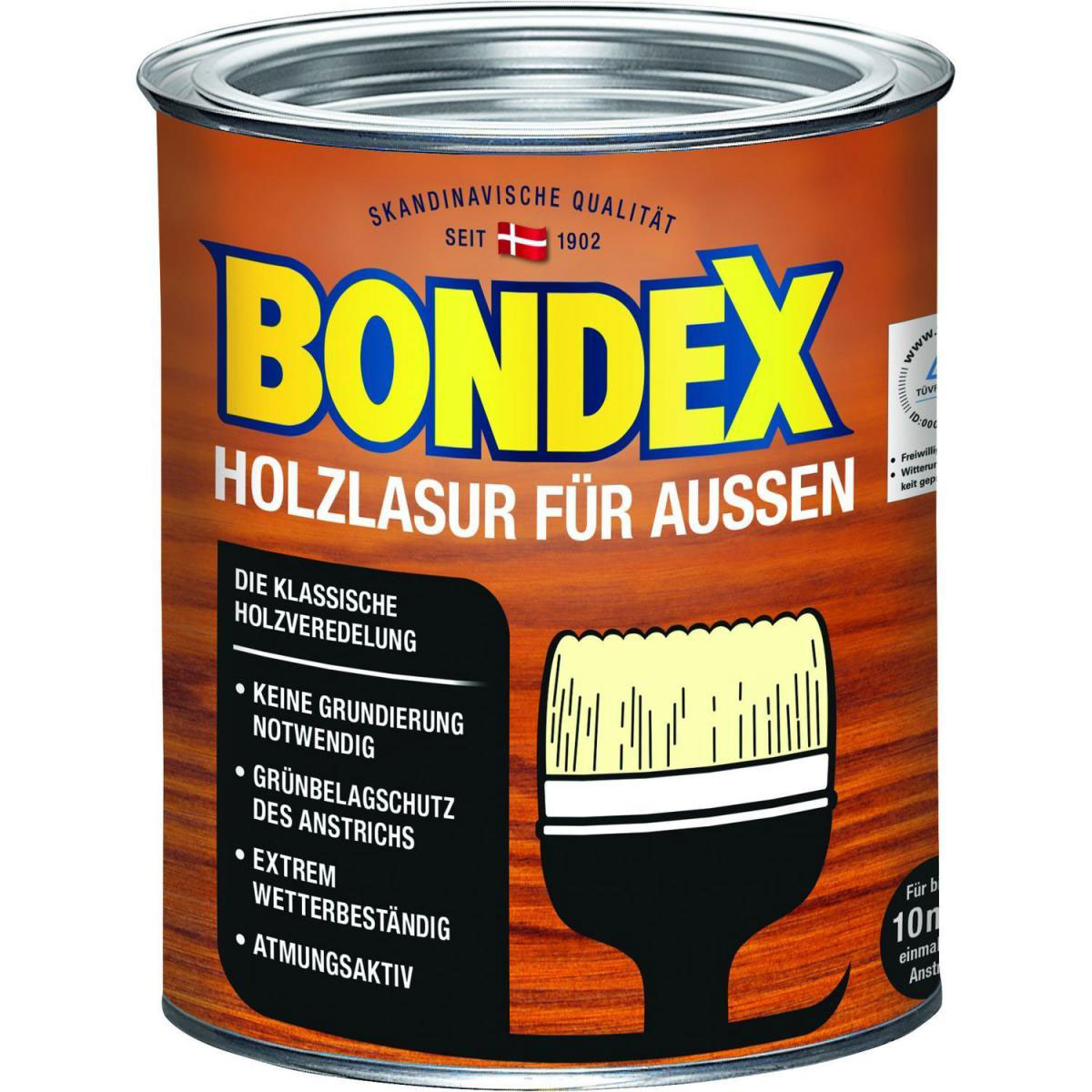 Bondex Holzlasur für Außen Nussbaum 0,75 L Bondex Holzlasur für Außen Nussbaum 0,75 L