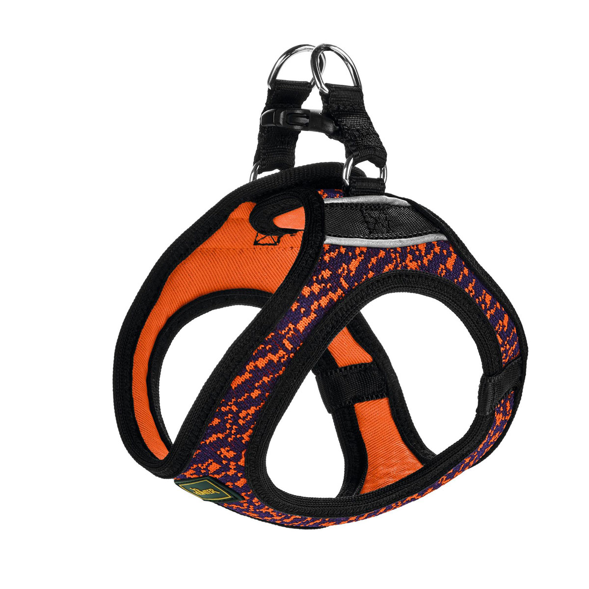 Hunter  Geschirr Hilo Soft Comfort orange/blau XS