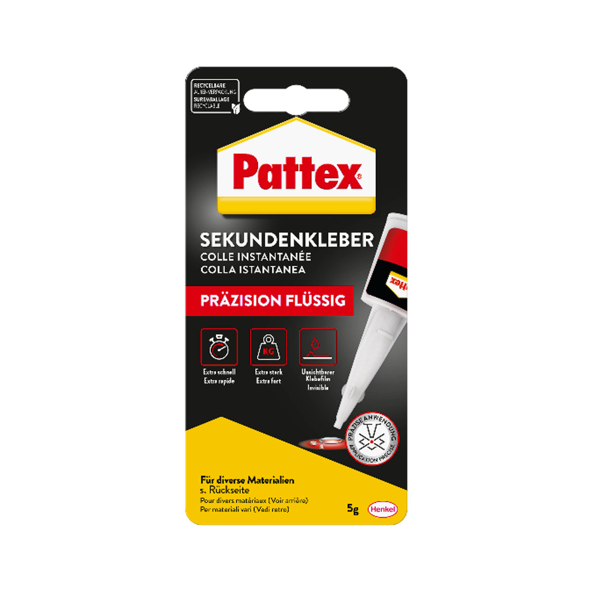Pattex  Sekundenkleber Präzision 5 g
