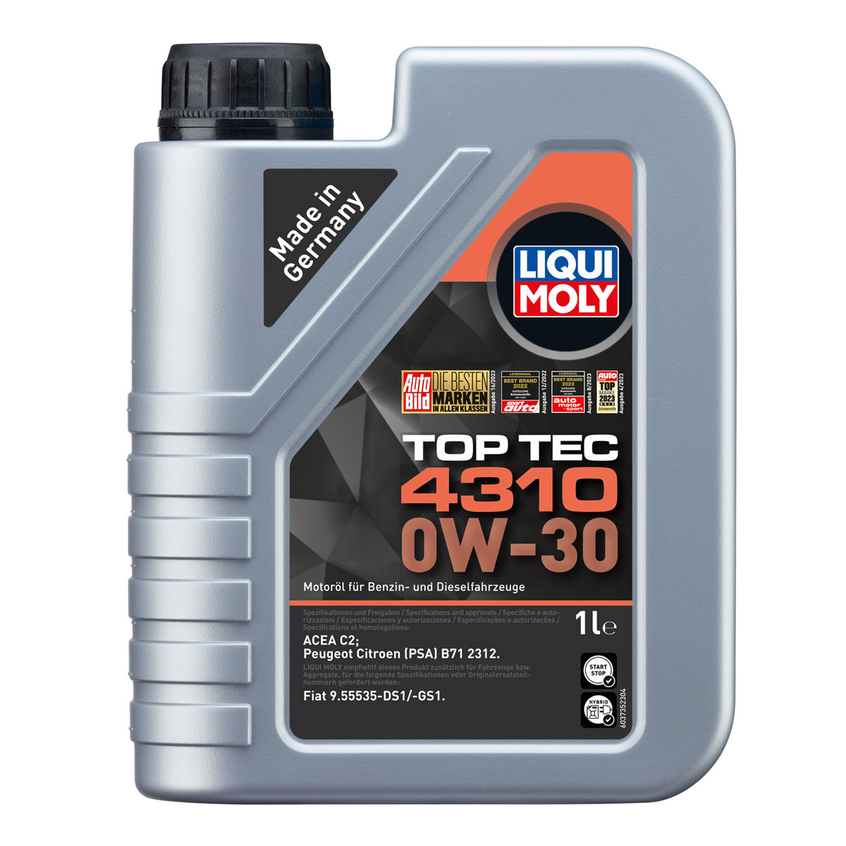 Motoröl Top Tec 4310 0W-30 1 Liter