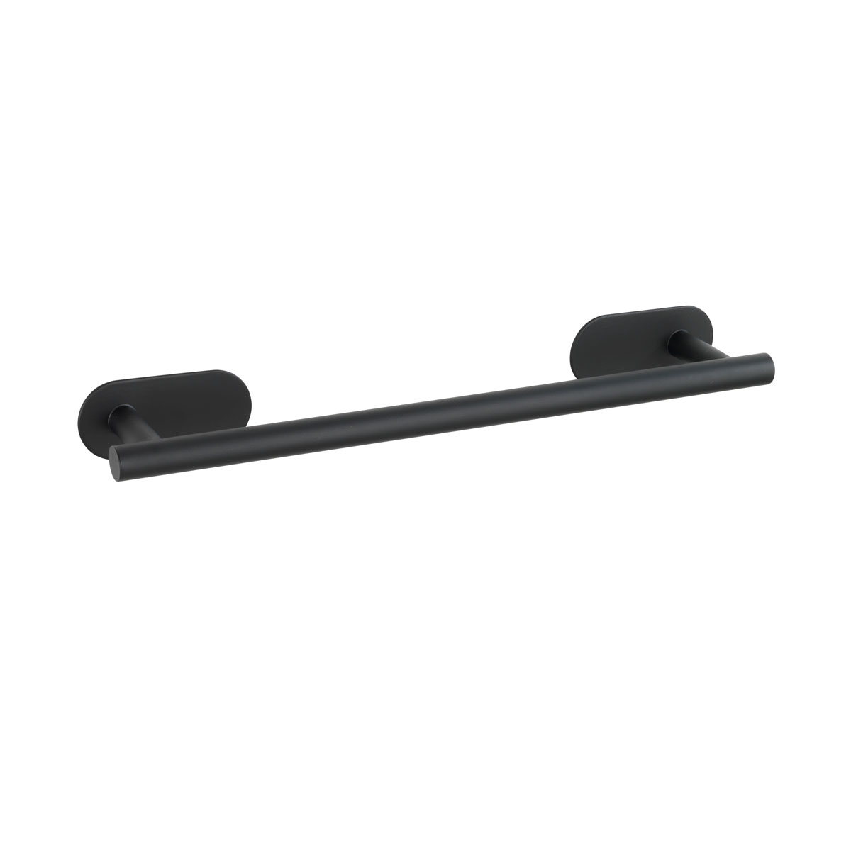Wenko Turbo-Loc Edelstahl Badetuchstange Orea Black Matt Handtuchhalter Befestigen ohne bohren