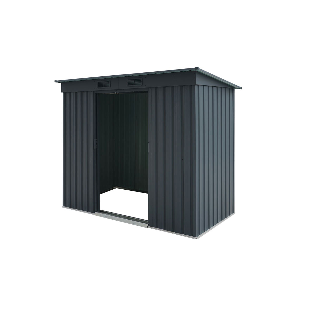 Pergart Gerätehaus Leipzig II 2m² anthrazit matt Bild 4