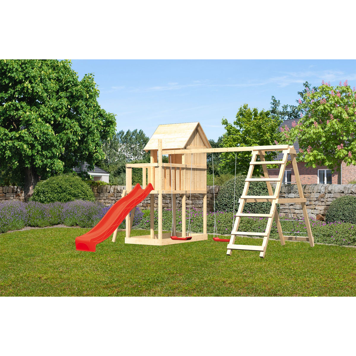 Karibu Spielturm Frieda