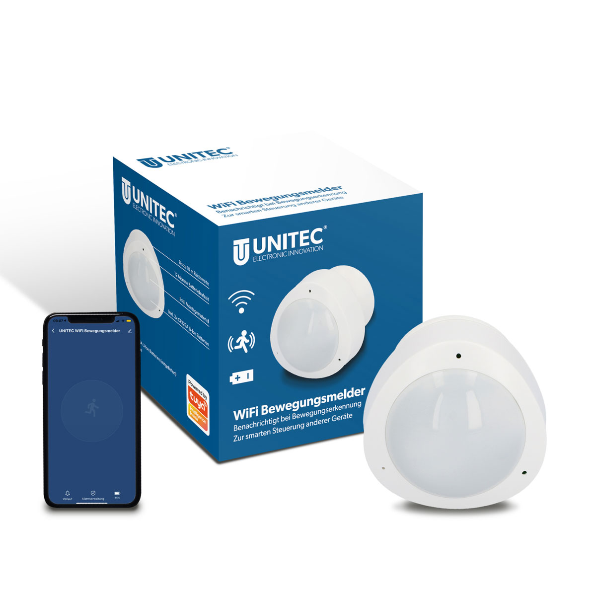 Unitec WIFI Bewegungsmelder Smart Bild 2