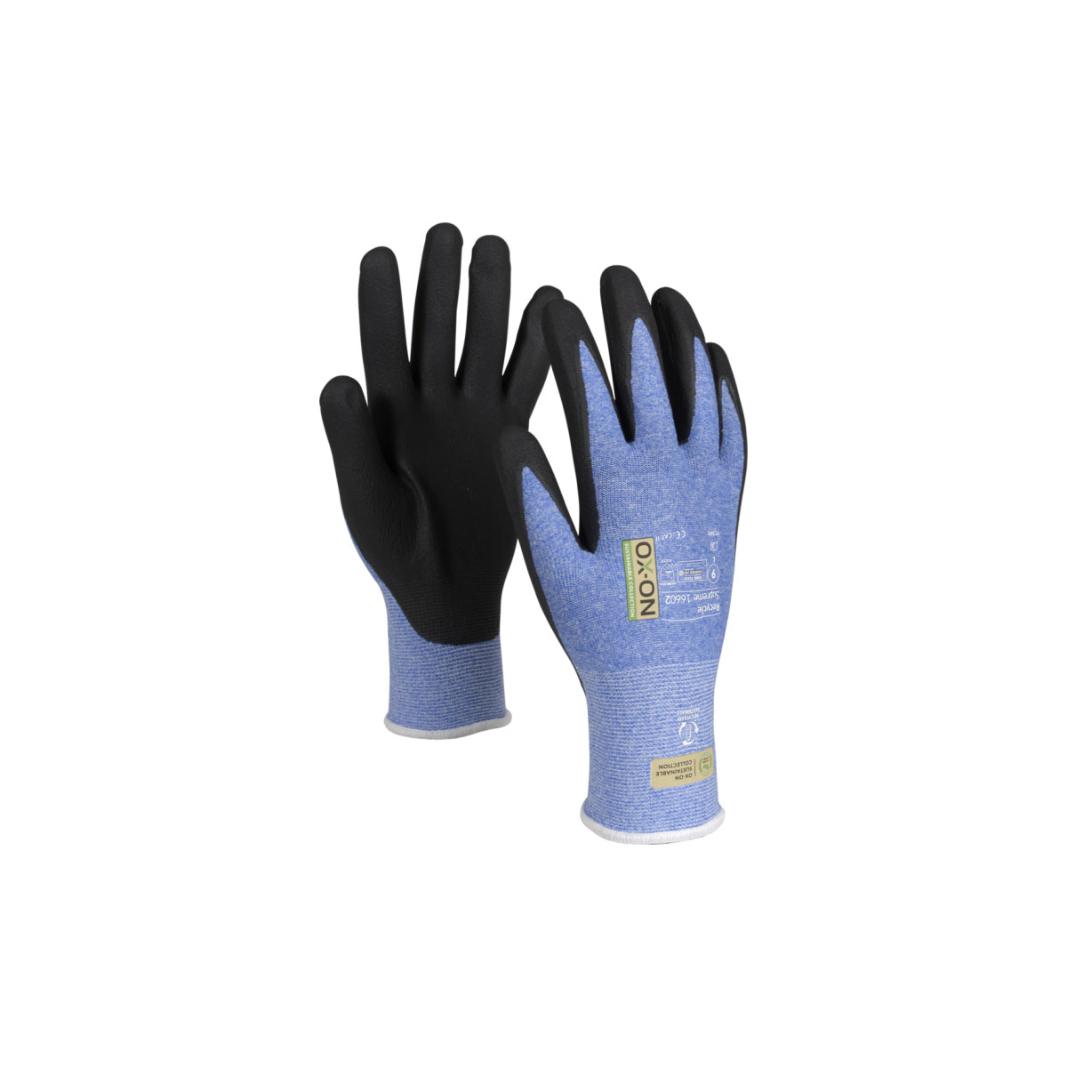 Arbeitshandschuh Recycle Supreme blau