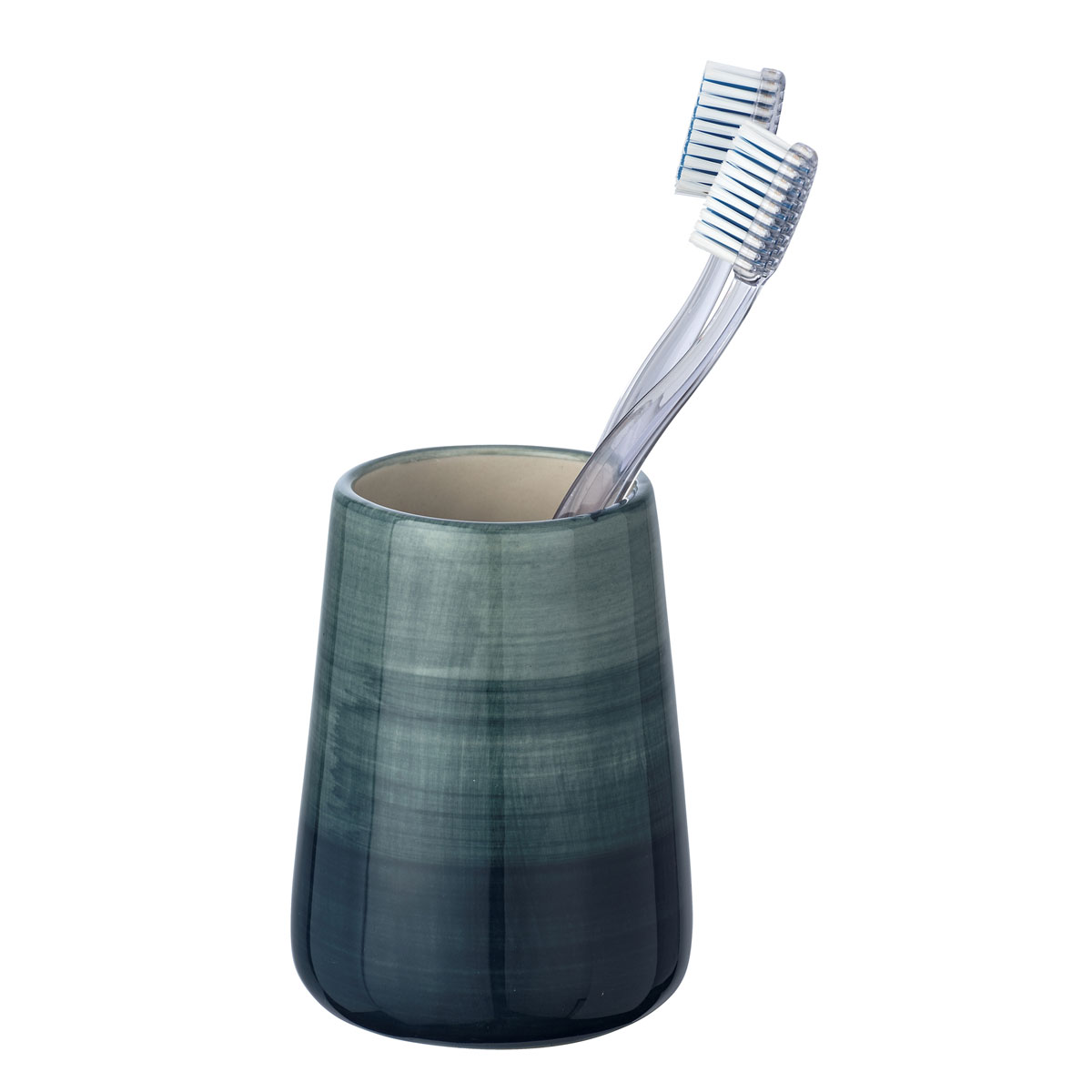 Wenko Zahnputzbecher Pottery petrol