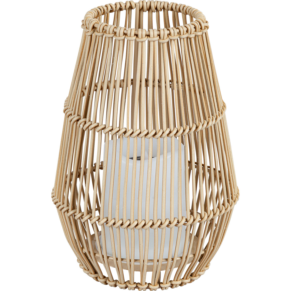 Flector Solarlaterne Bamboo Candlelight inkl Flackereffekt