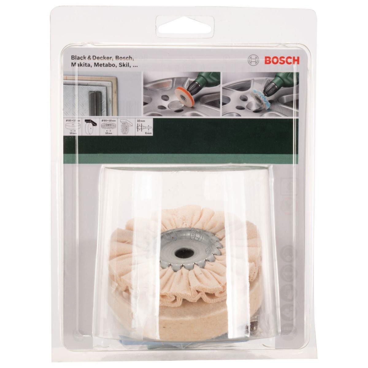 Bosch  DIY Hobby-Polierset 5- teilig  Bild 2