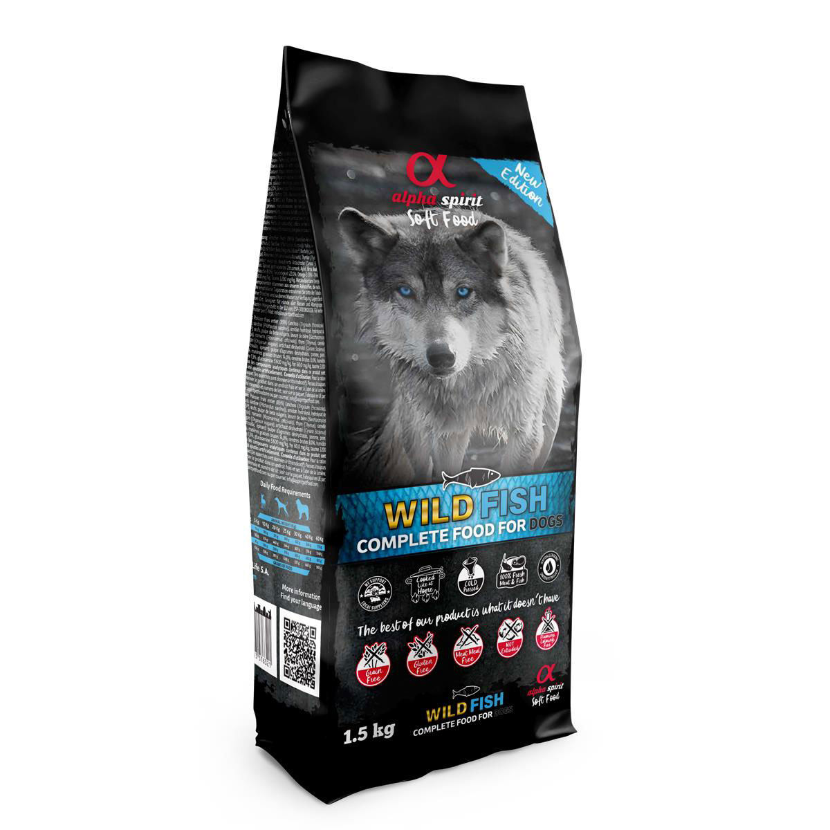 alphaspirit Complete Soft Food Wild Fish 1,5kg