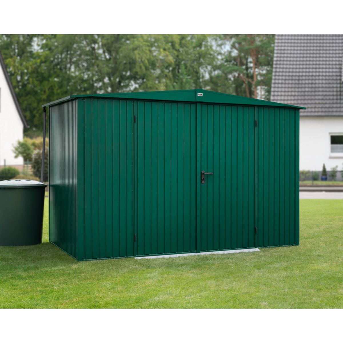EcoStar  Gerätehaus Trend-STyp 3RAL6005 2 flg