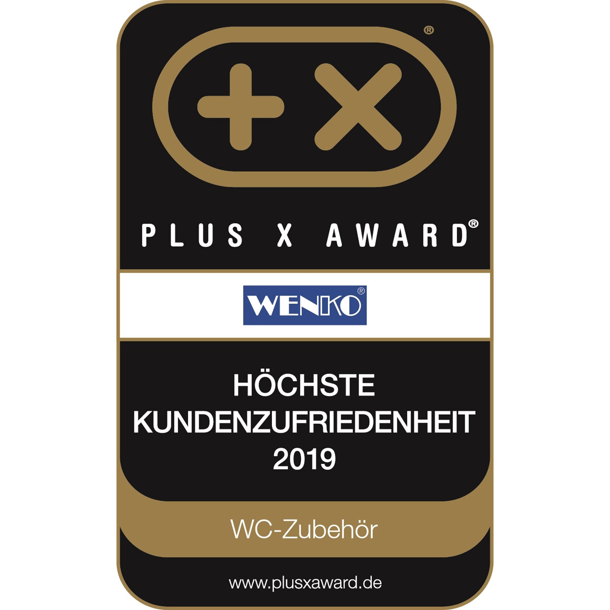 Wenko Kosmetik Treteimer Punto weiß 3 L Bild 2