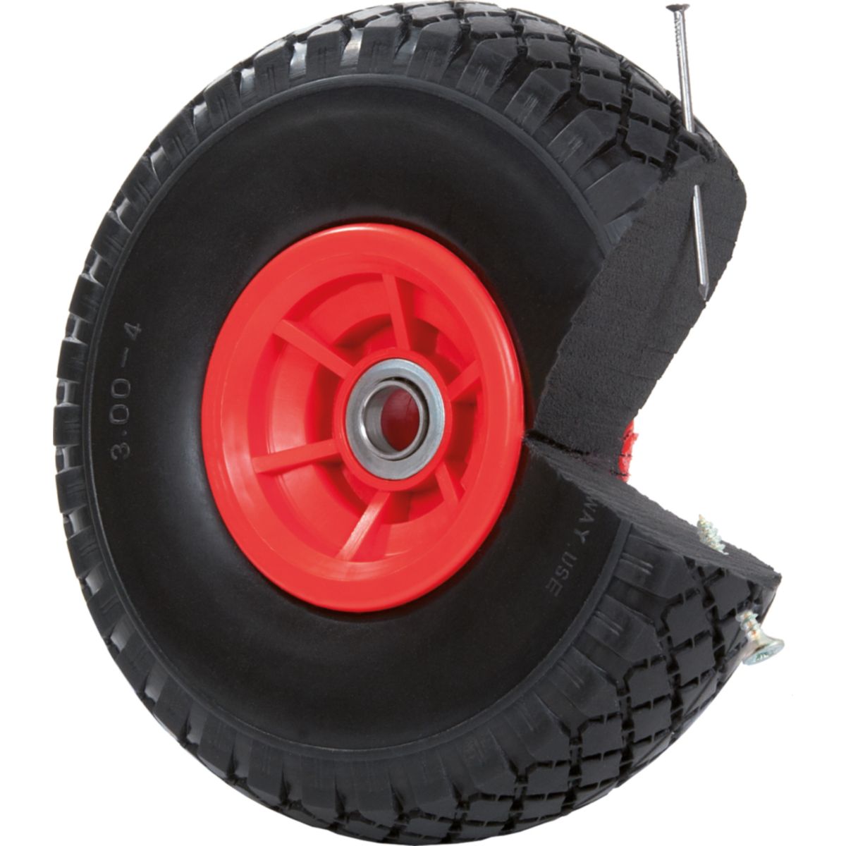 PU-Ersatzrad für Sackkkarren Bild 4