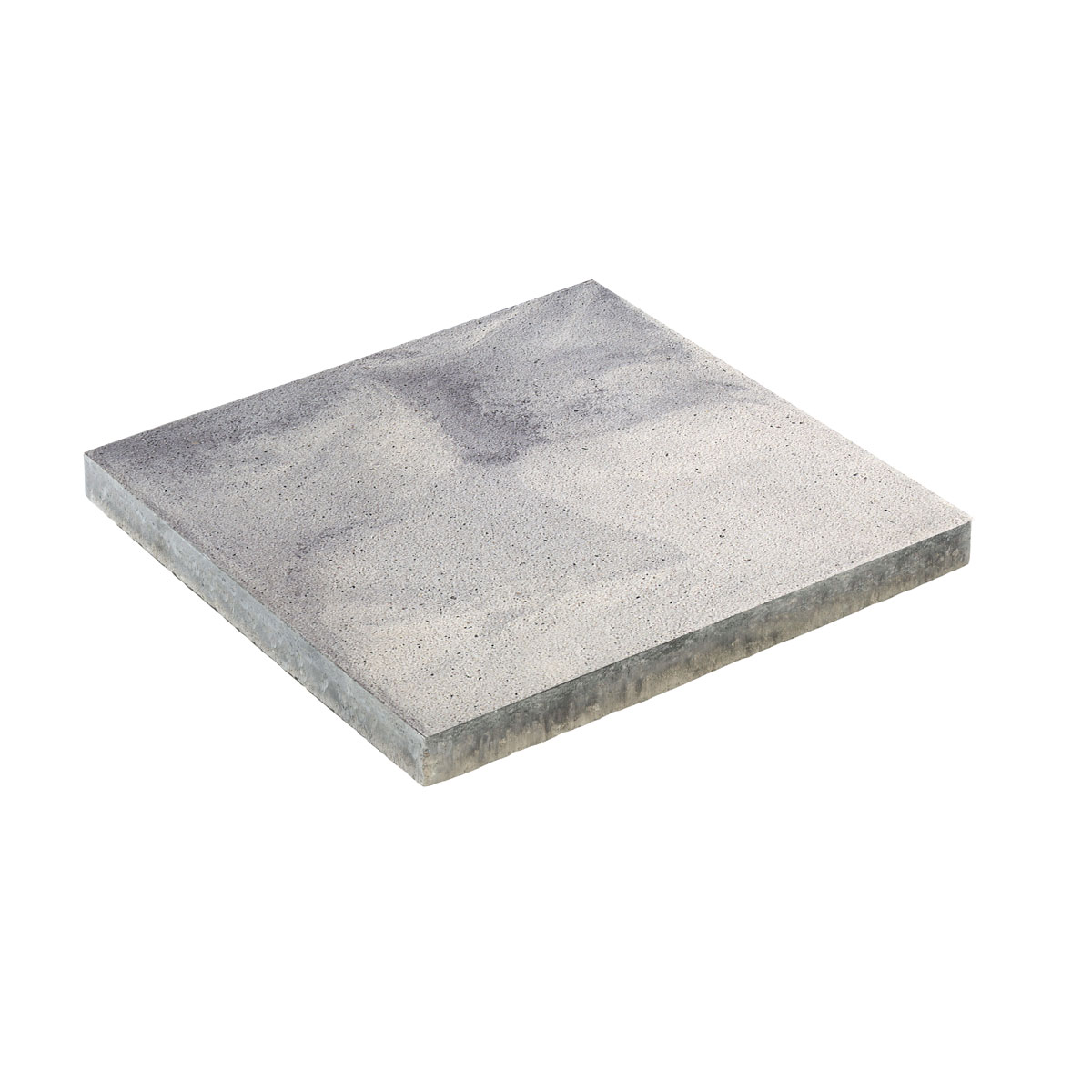 Diephaus Terrassenplatte Weiss-Schwarz 40 x 40 x 4 cm