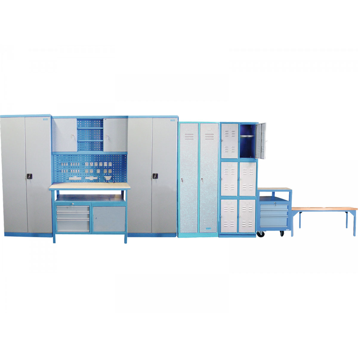 Güde Rollwerkbank P 600 S Blau/Grau Bild 3