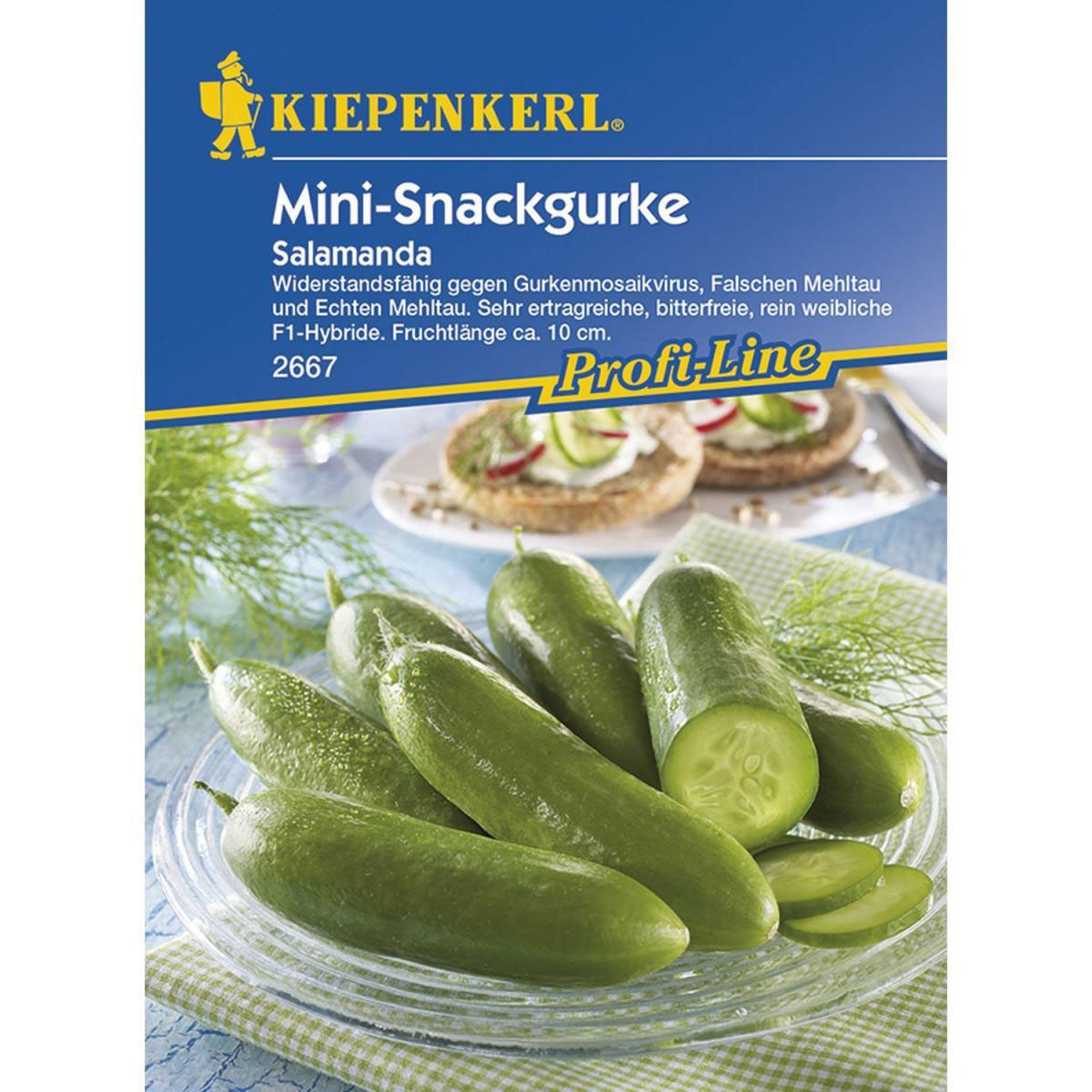 Kiepenkerl Salatgurke Salamanda F1