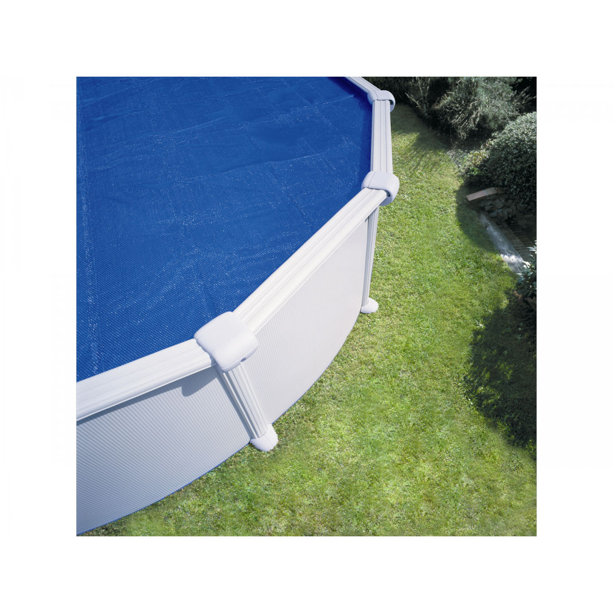 Thermoabdeckplane rund Durchmesser 550 cm anti UVA