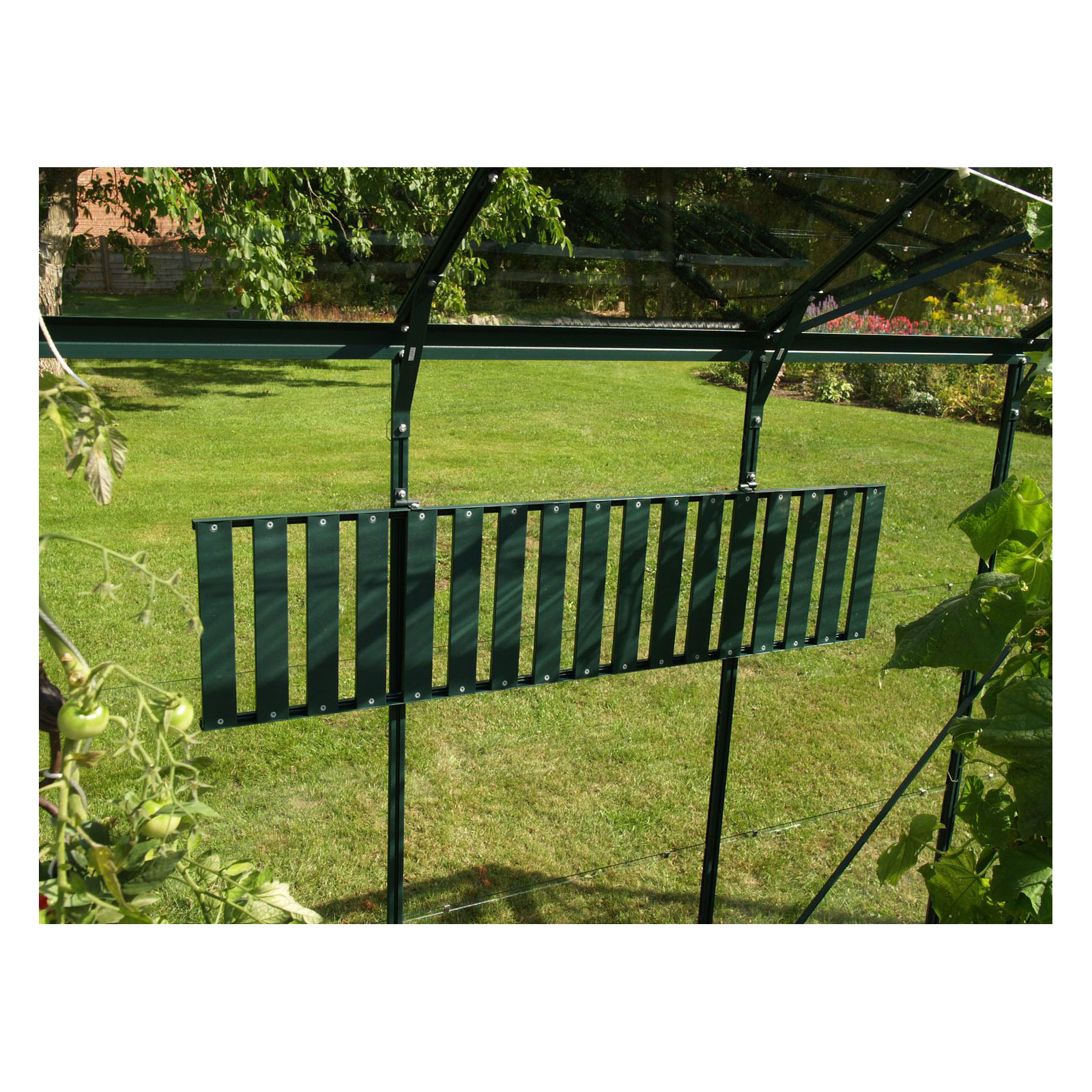 Vitavia Aluregal abklappbar 120 x 29 cm grün