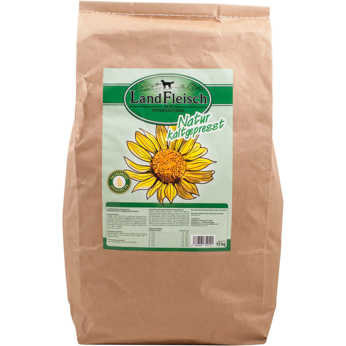 Landfleisch Pur Dog Natur kaltgepresst 15kg