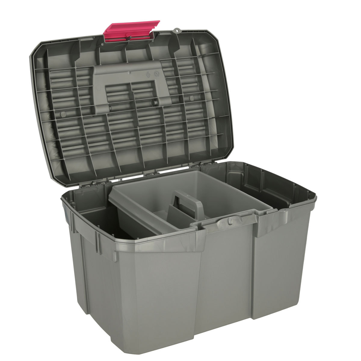 Putzbox Siena 26 x 24,5 x 40 cm grau-pink Bild 2