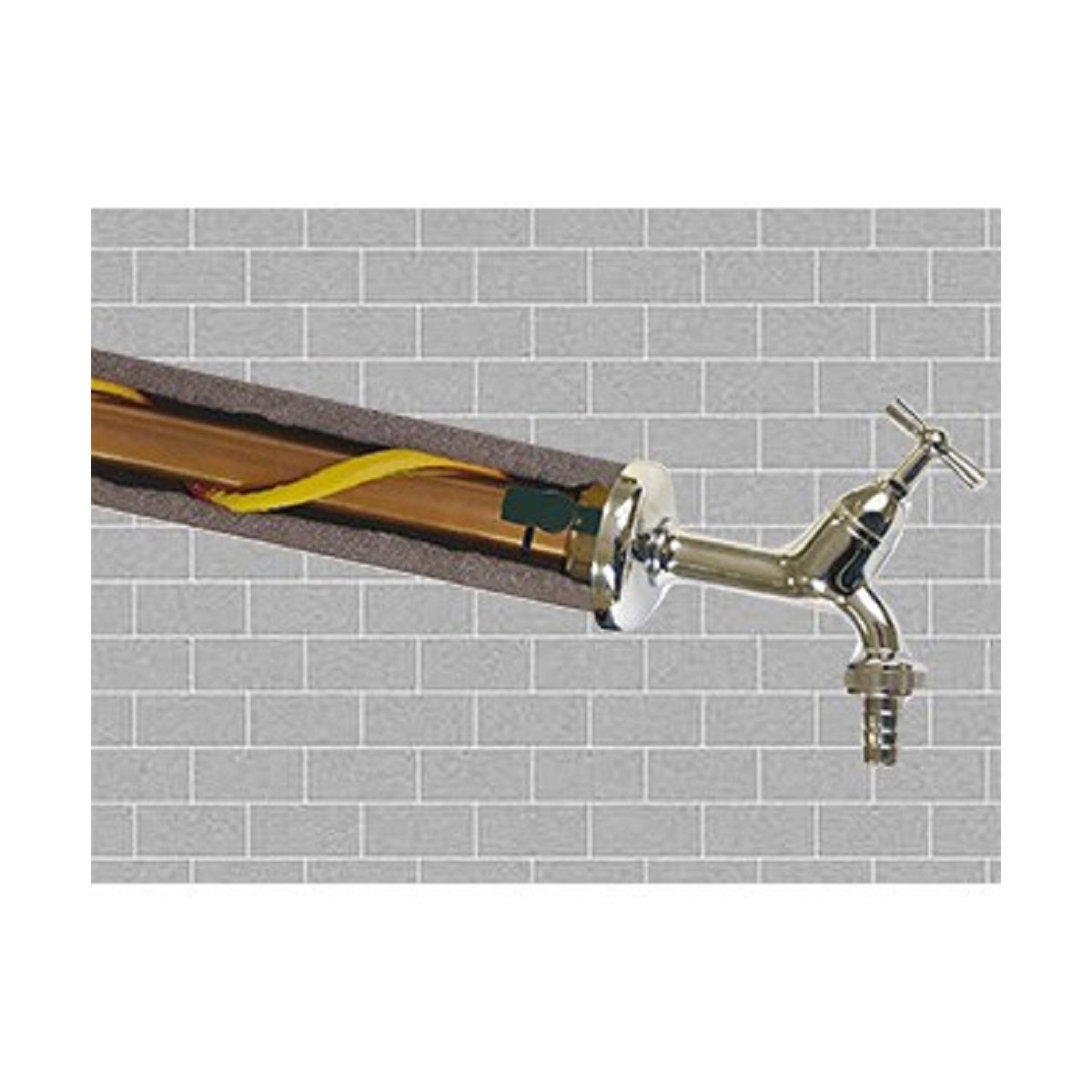 Ratiodämm Rohrbegleitheizung, 6 m Heizkabel Rohrheizung Bild 5