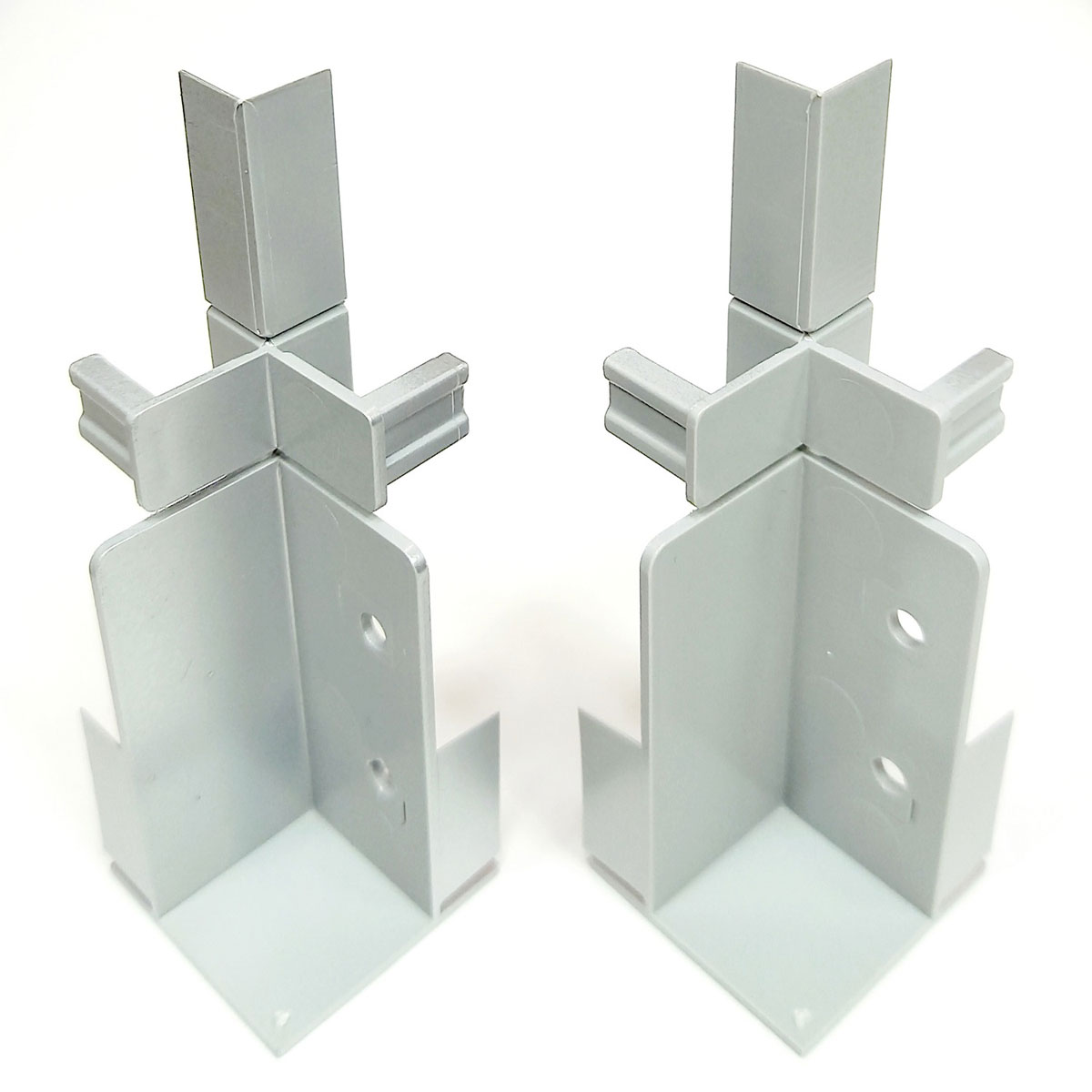 Parador Innenecke alu-optik 7 x 2,5 x 2,5 cm 2 Stk.