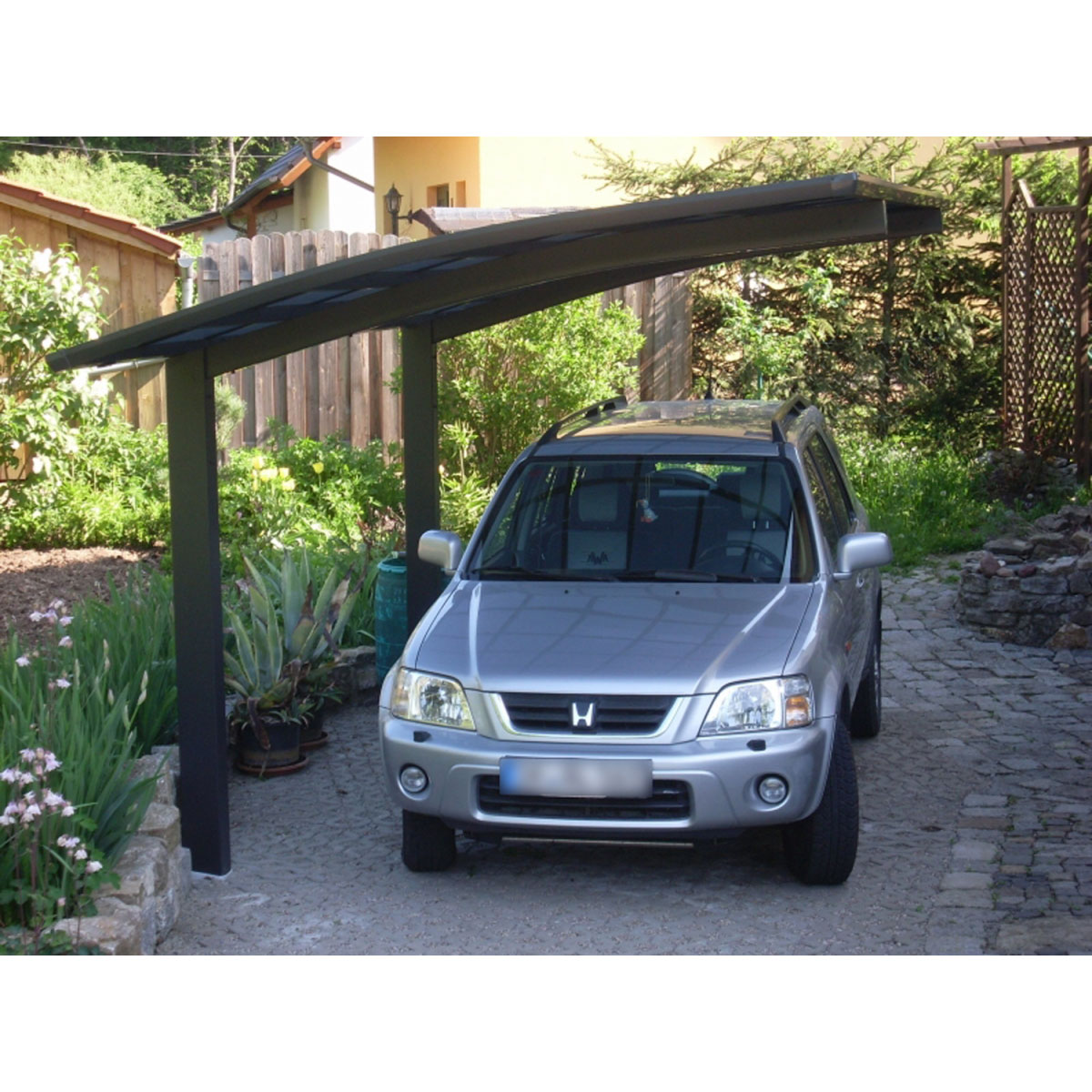 Ximax Carport Alu Portoforte 80 Mattbraun Bild 5