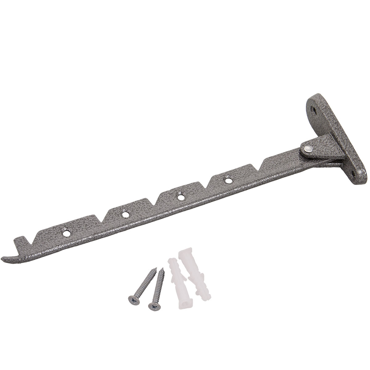 Suki Kleiderlüfter für 12 Kleiderbügel grau