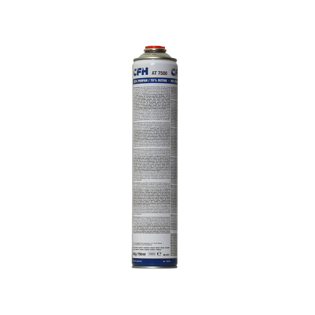 CFH Universaldruckgasdose AT 7500 750ml CFH Universaldruckgasdose AT 7500 750ml