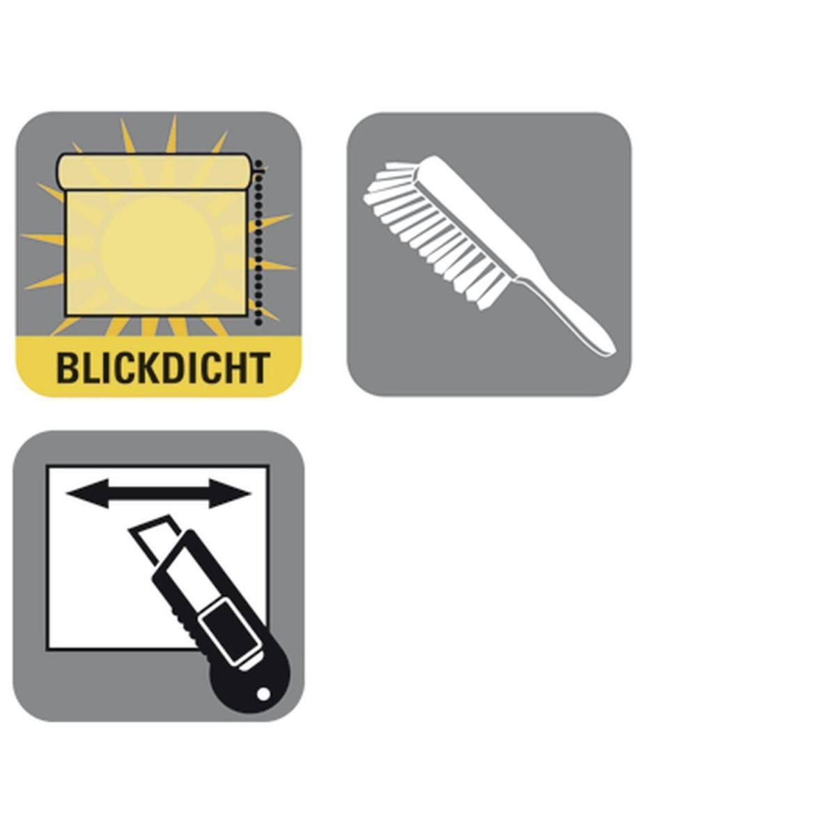 Gardinia Plissee Easyfix mit 2 Bedienschienen Plissee 85 x 130 cm weiß Bild 5