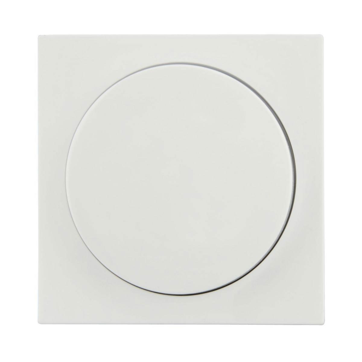 Dimmerabdeckung Melbourne ultraweiß Serie 702