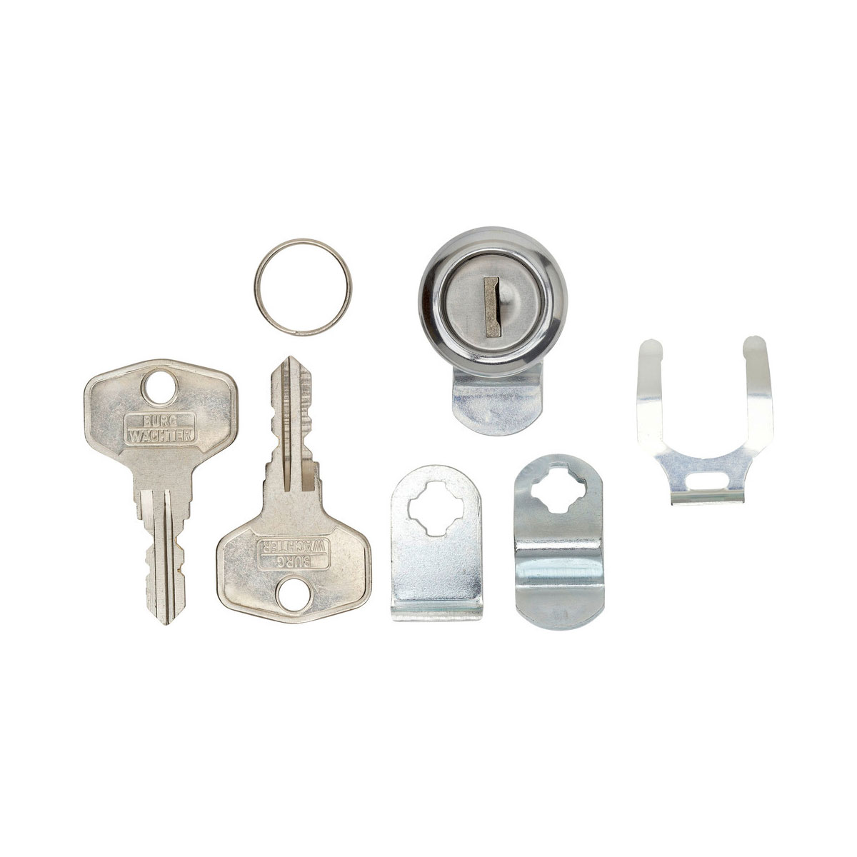 Burg Wächter Briefkasten-Zylinder für Renz und Deayeaux ZBK 71 vernickelt Bild 4