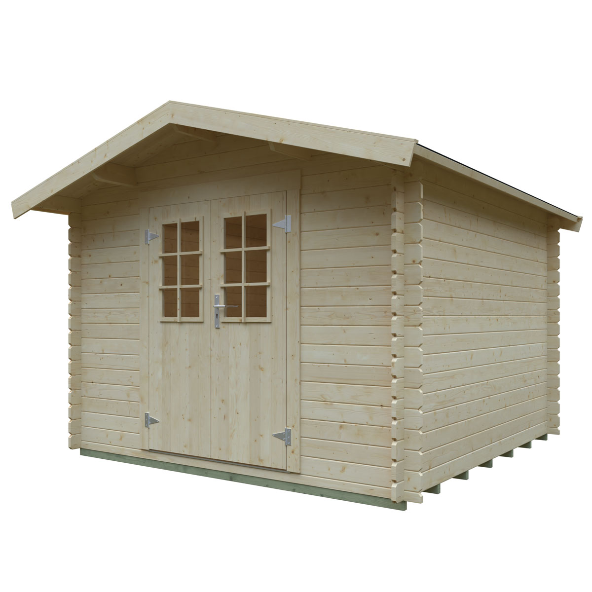 Blockbohlenhaus Freiburg 2 280 x 280 cm