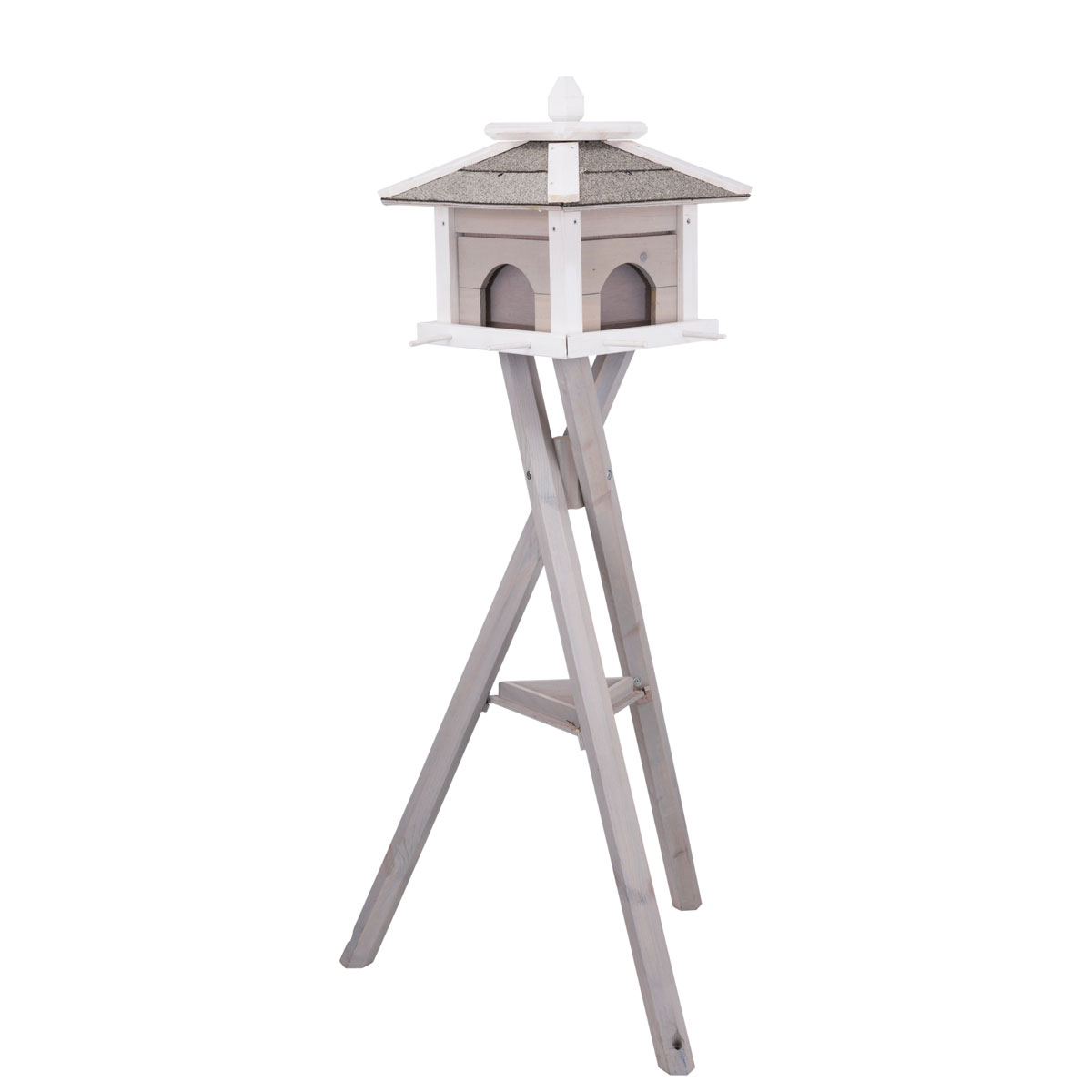 Trixie natura Futterhaus mit Ständer 46 x 35 x 46 cm 1,35 m