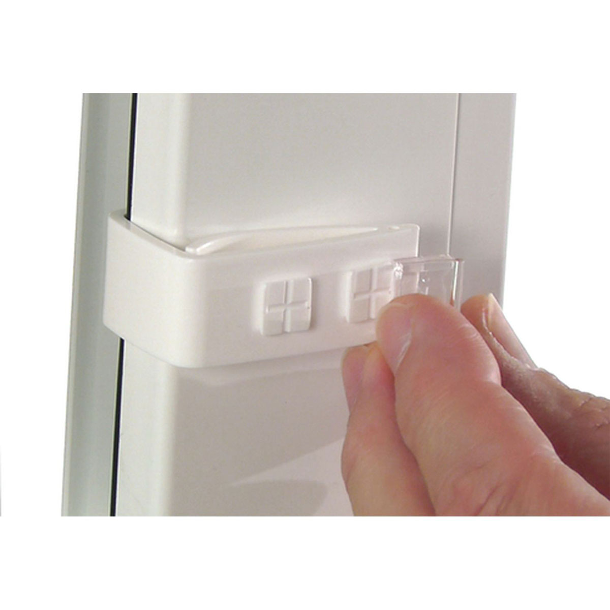 Gardinia Klemmträger Easy Click Vitrage weiß Bild 5