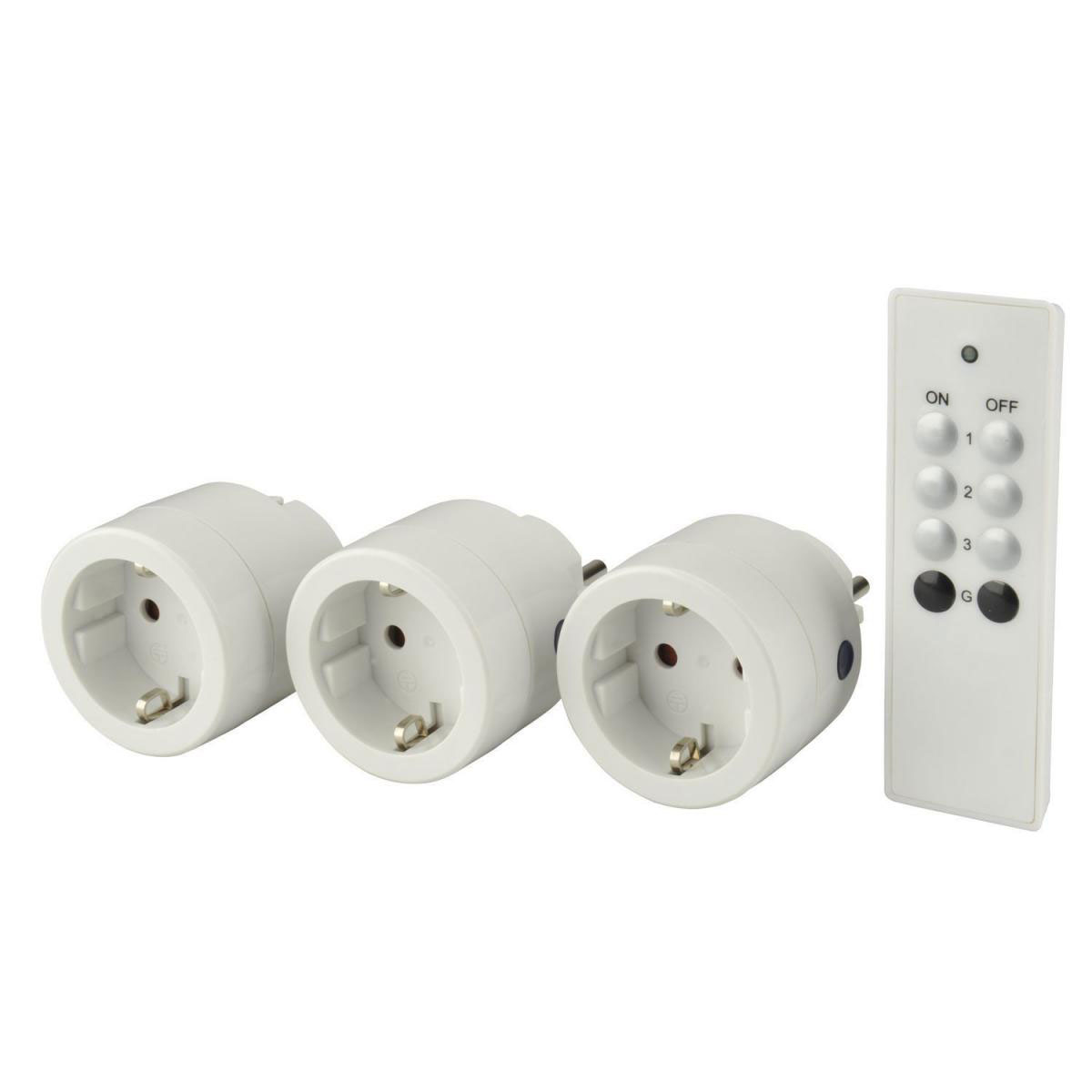 Steckdosen inkl Funkfernschalter
