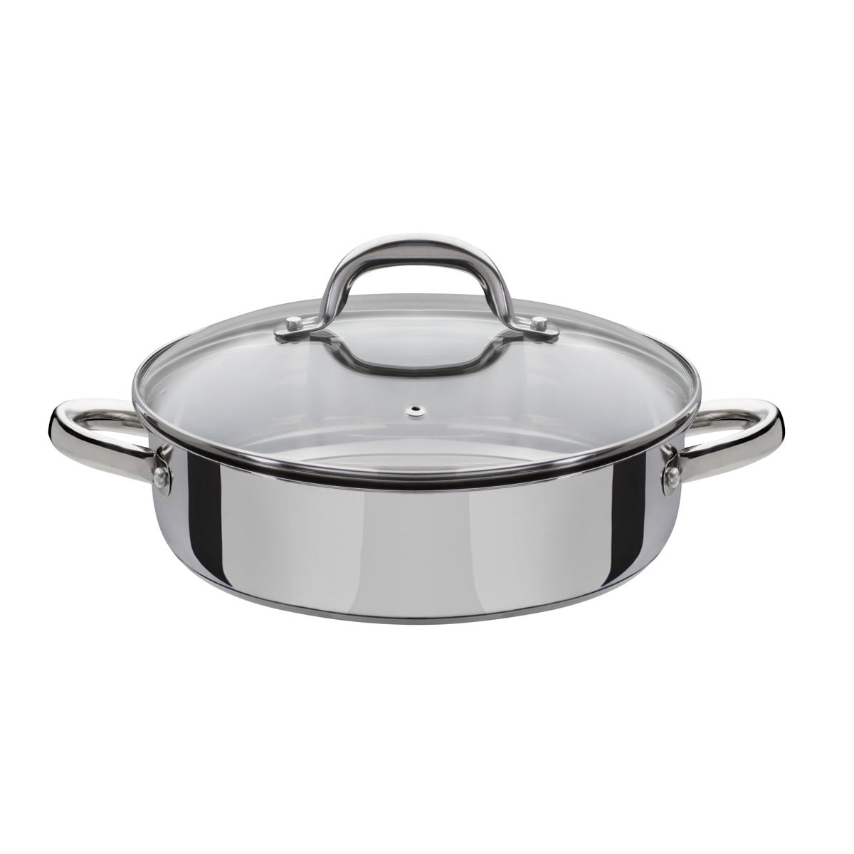 GSW Servierpfanne Montreal mit Glasdeckel 24cm 2,8L