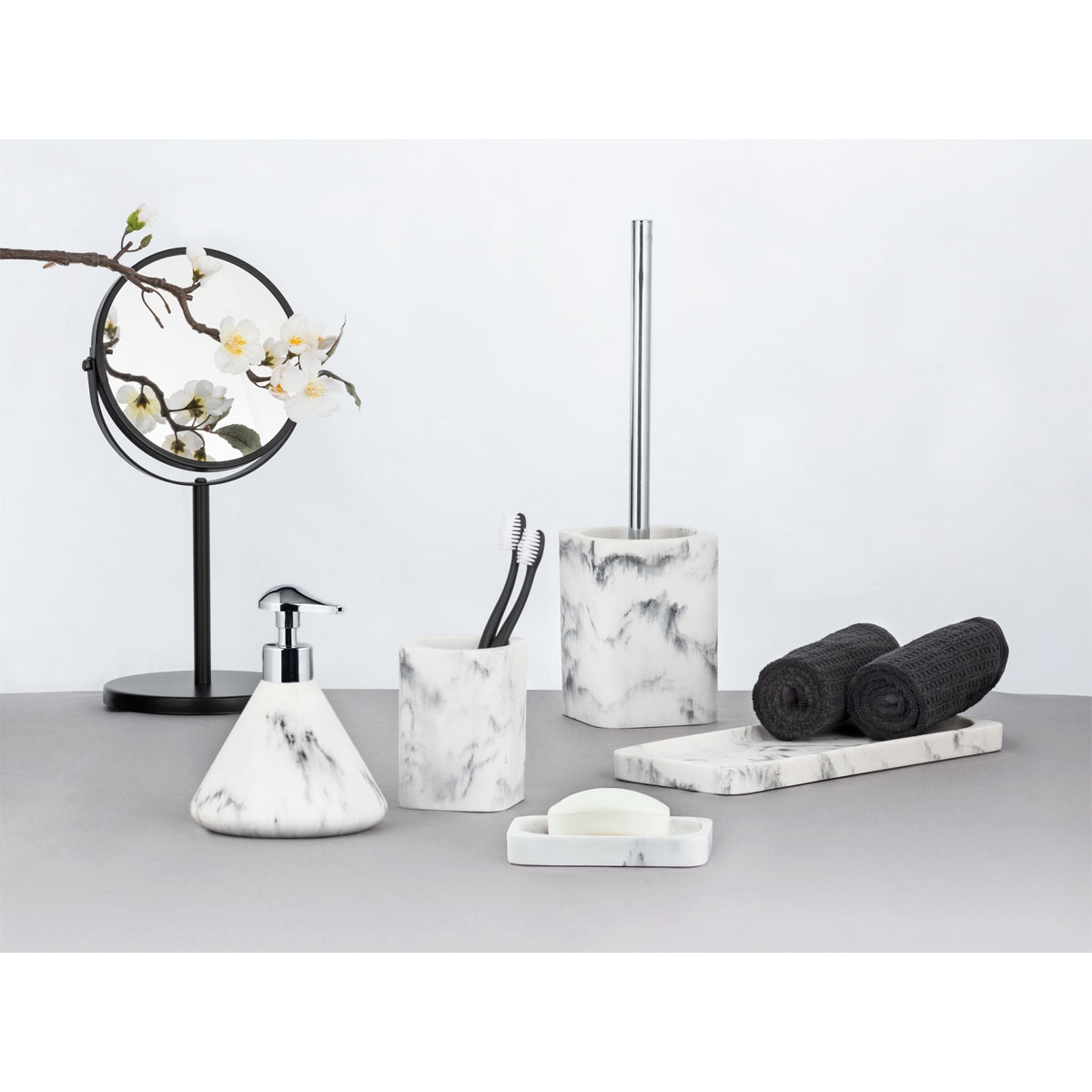 Wenko  WC-Garnitur Desio WC-Bürstenhalter Bild 6