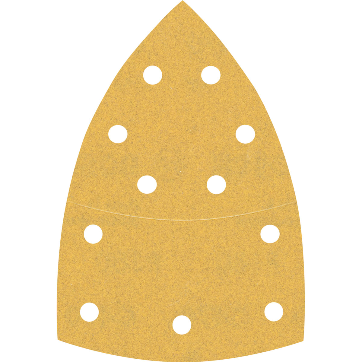 Bosch Professional Expert C470 Schleifpapier mit 11 Löchern für Multischleifer 102 x 62 mm 93 mm G 180 10- teilig