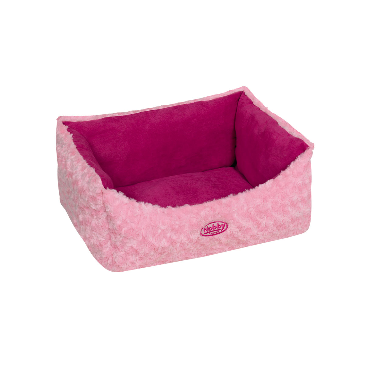 Nobby Komfort-Bett Arusha eckig 60 x 48 x 19 cm pink Bild 2