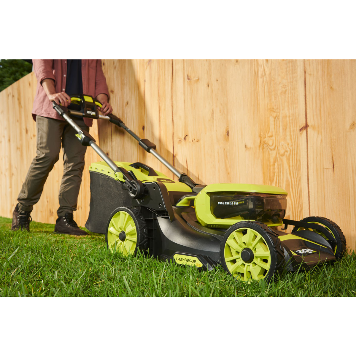 Ryobi  Akku-Rasenmäher RY36 LMXSP46A-150 46 cm inkl 5,0 Ah Akku u Ladegerät selbstfahrend Bild 3