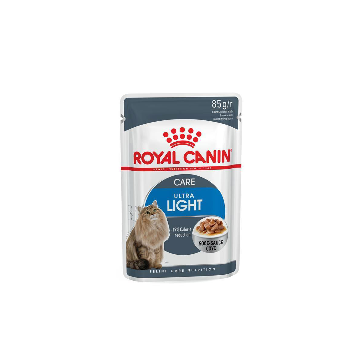 Feline Care Nutrition Ultra Light in Soße 85g Frischebeutel
