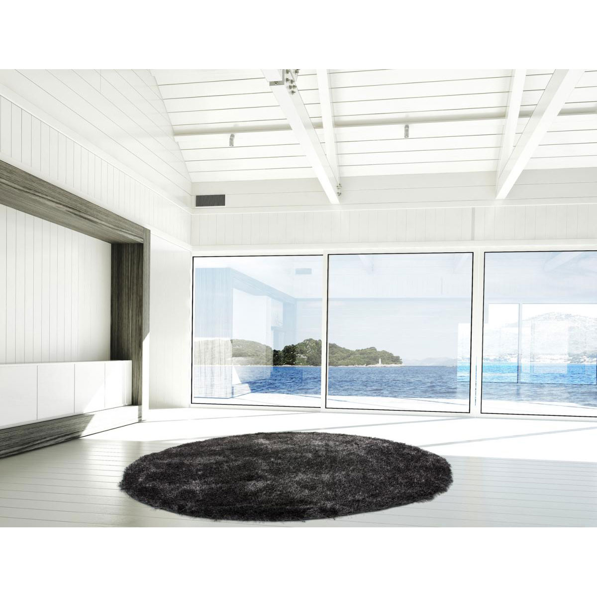 Hochflorteppich „Diamond 700 Anthrazit“, 120x170cm Bild 2