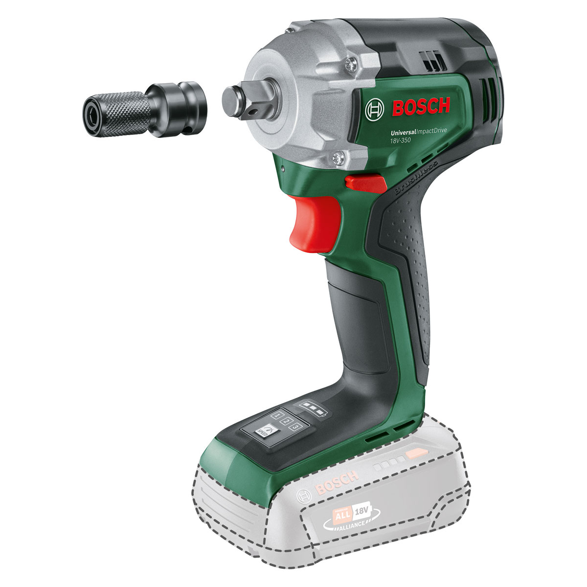 Bosch Akku- Schlagbohrmaschine Universal Impact Drive 18V- 350 solo
